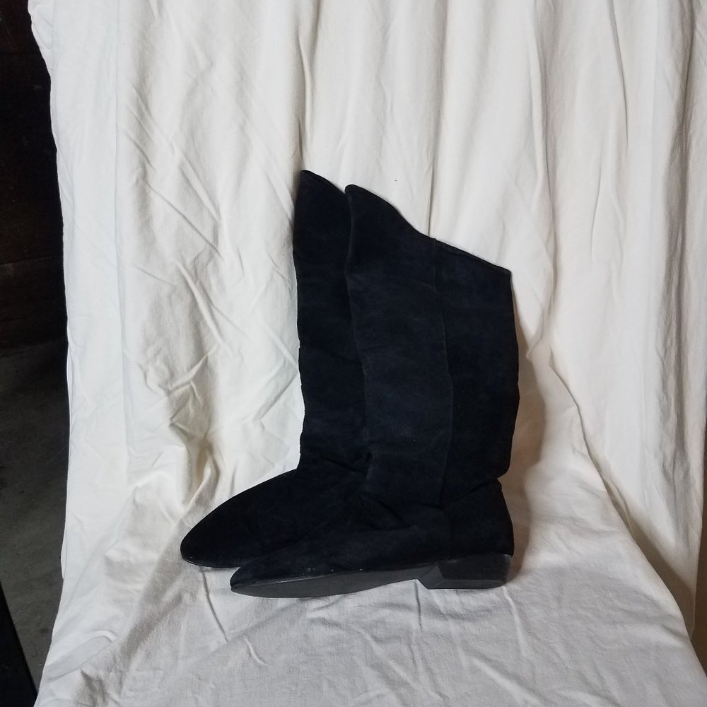 Black Suede Boots
